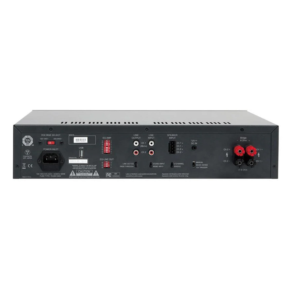 KEF KASA500 Subwoofer Amplifier with Rack Ears