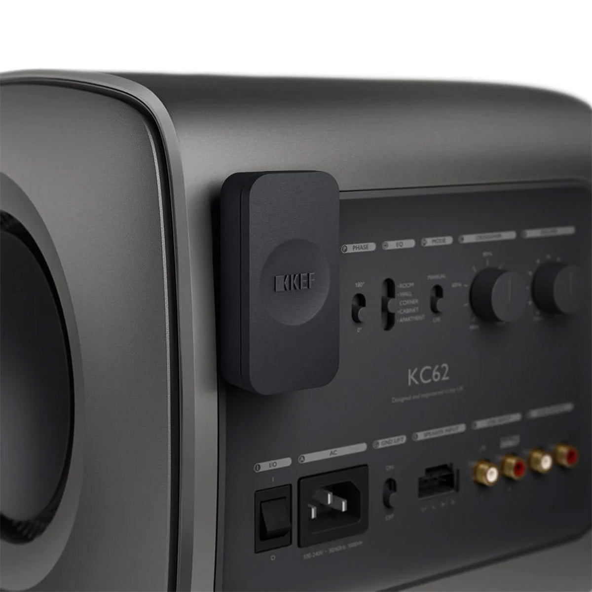 KEF KW1 TX/RX Wireless Subwoofer Adapter Kit for KC62, KC92, & Kube Subwoofers