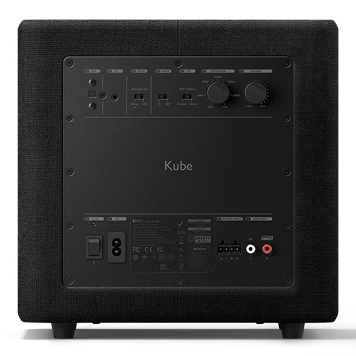 KEF Kube 8 MIE 8" Subwoofer (Gloss Black)
