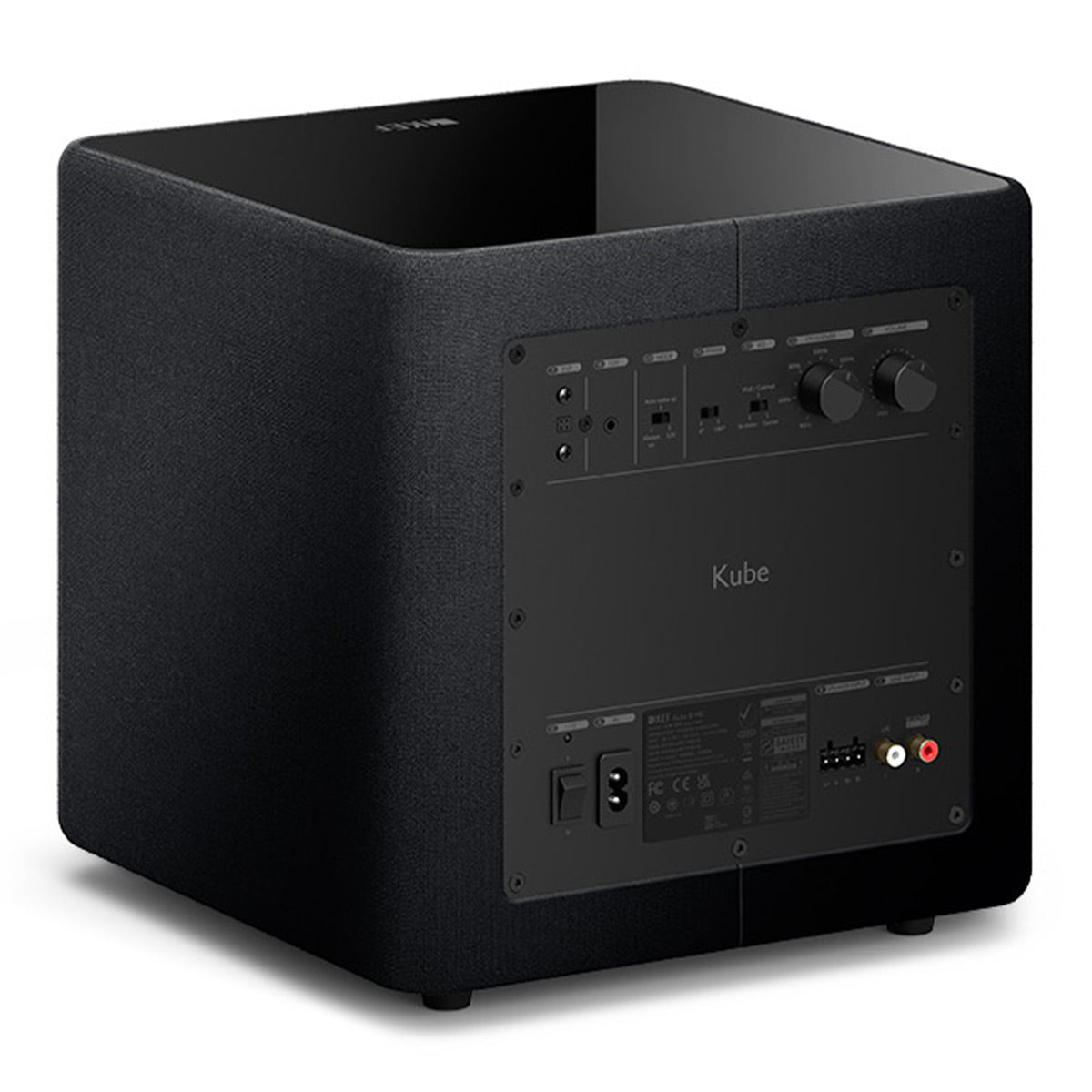 KEF Kube 8 MIE 8" Subwoofer (Gloss Black)