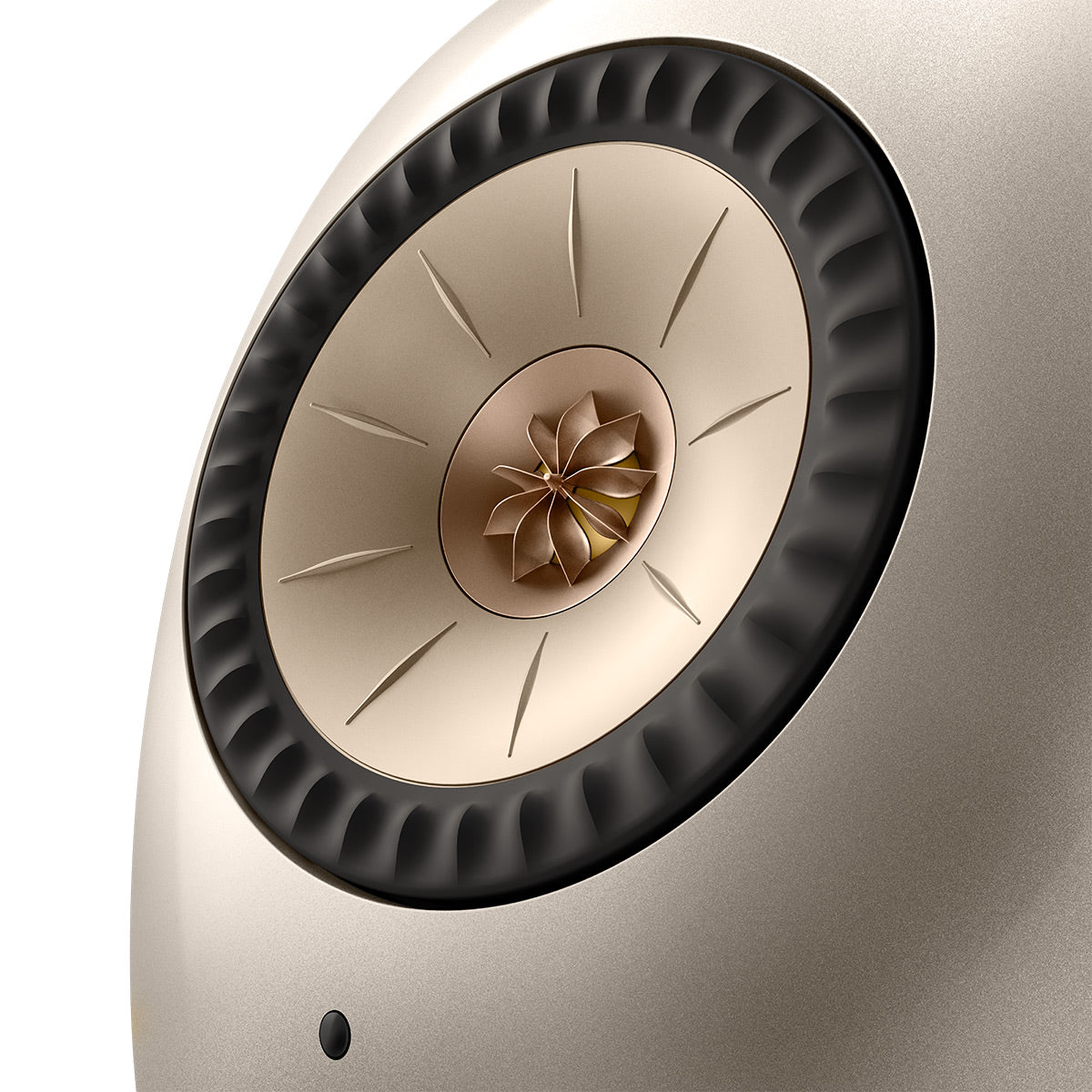 KEF LS LUXE Powered Wirelesss Hi-Fi Bookshelf Speakers - Pair (Dusk Titanium)