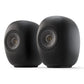 KEF LS LUXE Powered Wirelesss Hi-Fi Bookshelf Speakers - Pair (Eclipse Black)