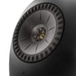 KEF LS LUXE Powered Wirelesss Hi-Fi Bookshelf Speakers - Pair (Eclipse Black)