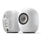 KEF LS LUXE Powered Wirelesss Hi-Fi Bookshelf Speakers - Pair (Mineral White)