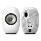 KEF LS LUXE Powered Wirelesss Hi-Fi Bookshelf Speakers - Pair (Mineral White)
