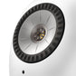 KEF LS LUXE Powered Wirelesss Hi-Fi Bookshelf Speakers - Pair (Mineral White)