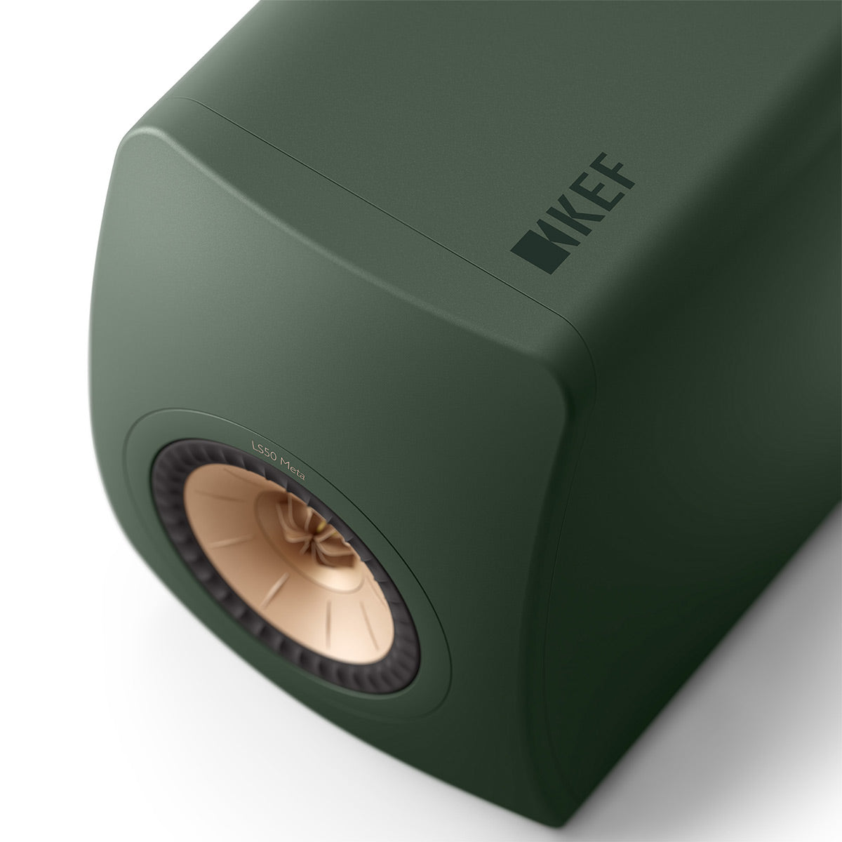KEF LS50 Meta Monitor Bookshelf Speakers - Pair (Moss Green)