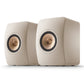 KEF LS50 Meta Monitor Bookshelf Speakers - Pair (Sand Shell)