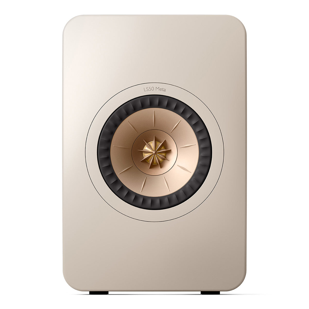 KEF LS50 Meta Monitor Bookshelf Speakers - Pair (Sand Shell)