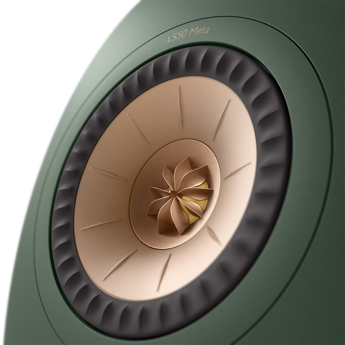 KEF LS50C Meta Center Monitor Bookshelf Speaker - Each (Moss Green)