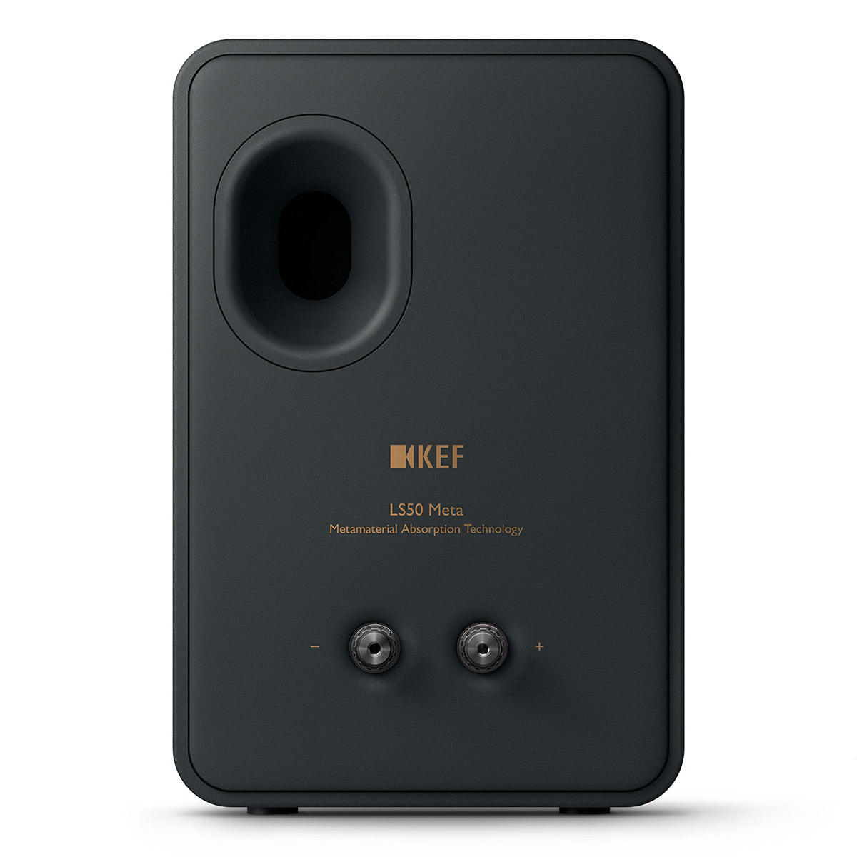 KEF LS50C Meta Center Monitor Bookshelf Speaker - Each (Carbon Black)