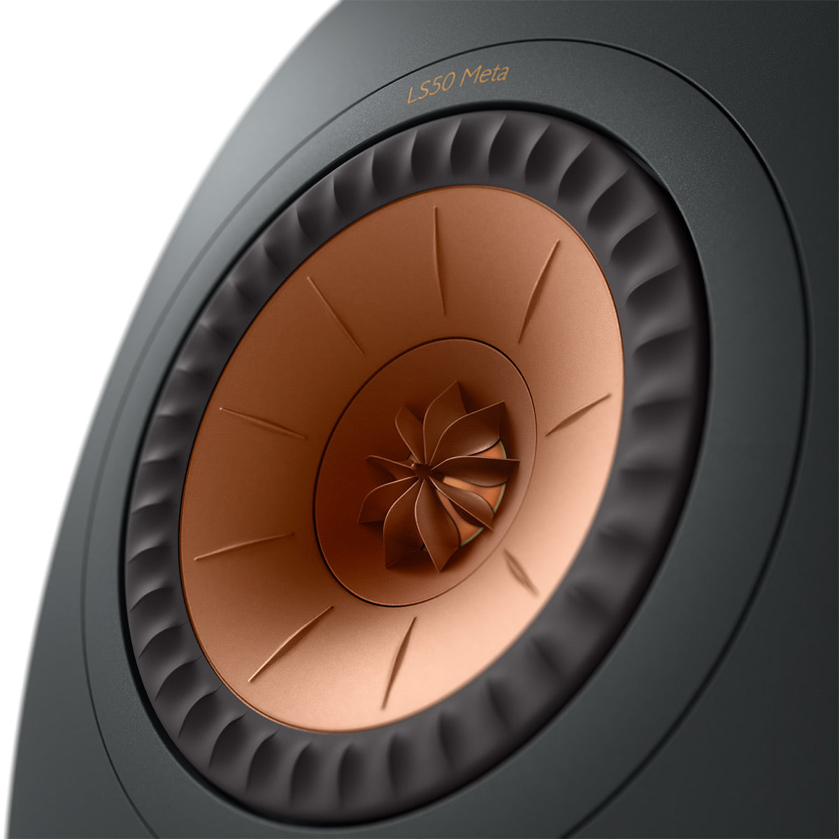 KEF LS50C Meta Center Monitor Bookshelf Speaker - Each (Carbon Black)