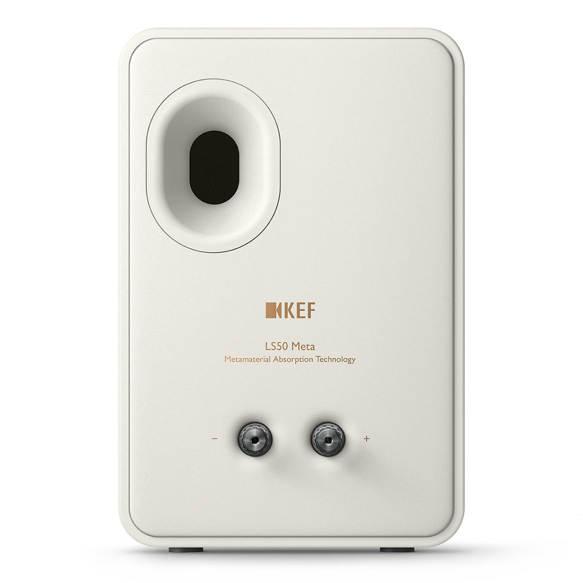 KEF LS50C Meta Center Monitor Bookshelf Speaker - Each (Mineral White)