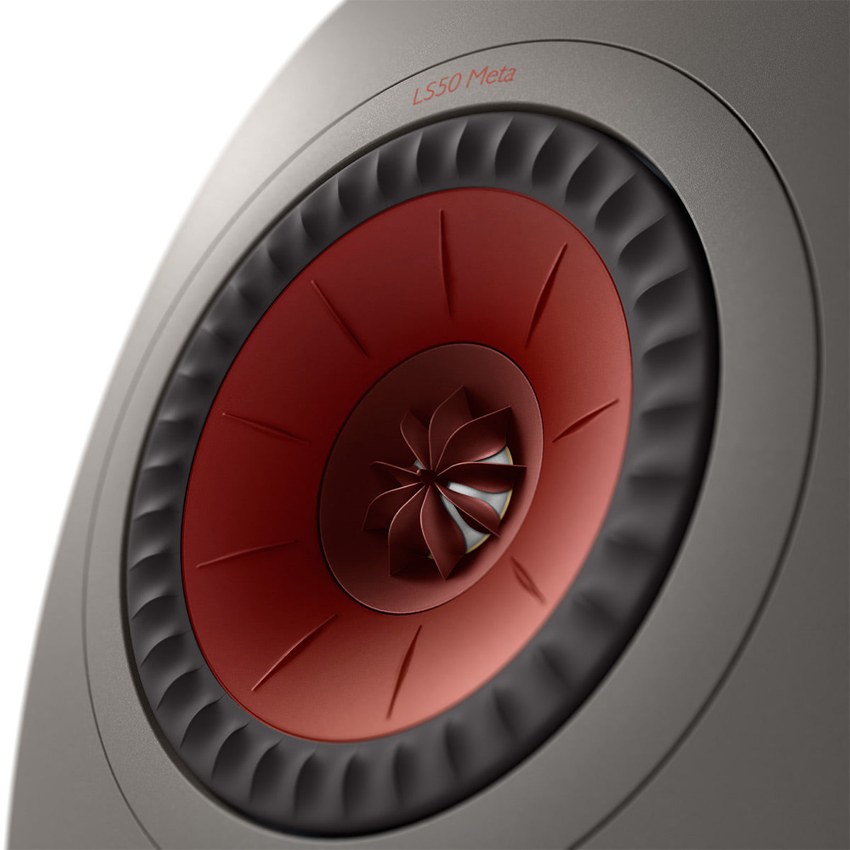 KEF LS50 Meta Monitor Bookshelf Speakers - Pair (Titanium)
