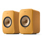 KEF LSX II Bookshelf Speakers - Pair (Amber Haze)