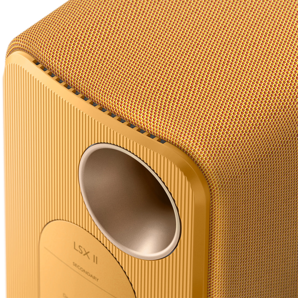 KEF LSX II Bookshelf Speakers - Pair (Amber Haze)