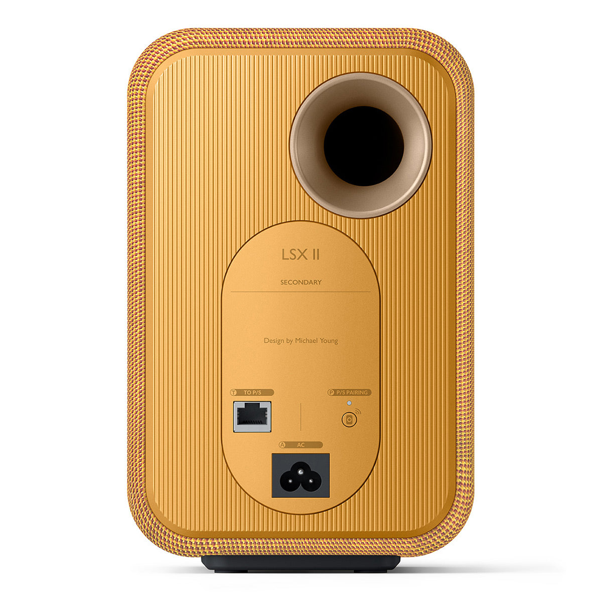 KEF LSX II Bookshelf Speakers - Pair (Amber Haze)