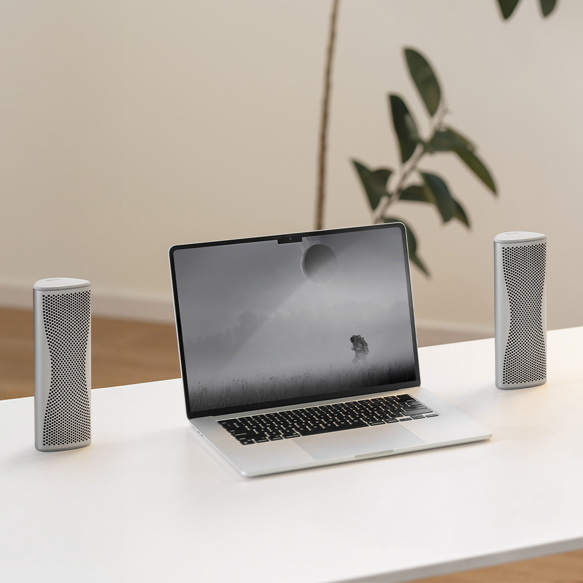 KEF Muo Portable Bluetooth Speaker (Silver Dusk)