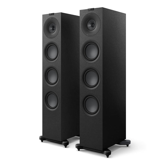 KEF Q11 Meta 3-Way Floorstanding Speaker - Pair (Black)
