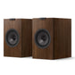 KEF Q1 Meta Bookshelf with Grille - Pair (Walnut)