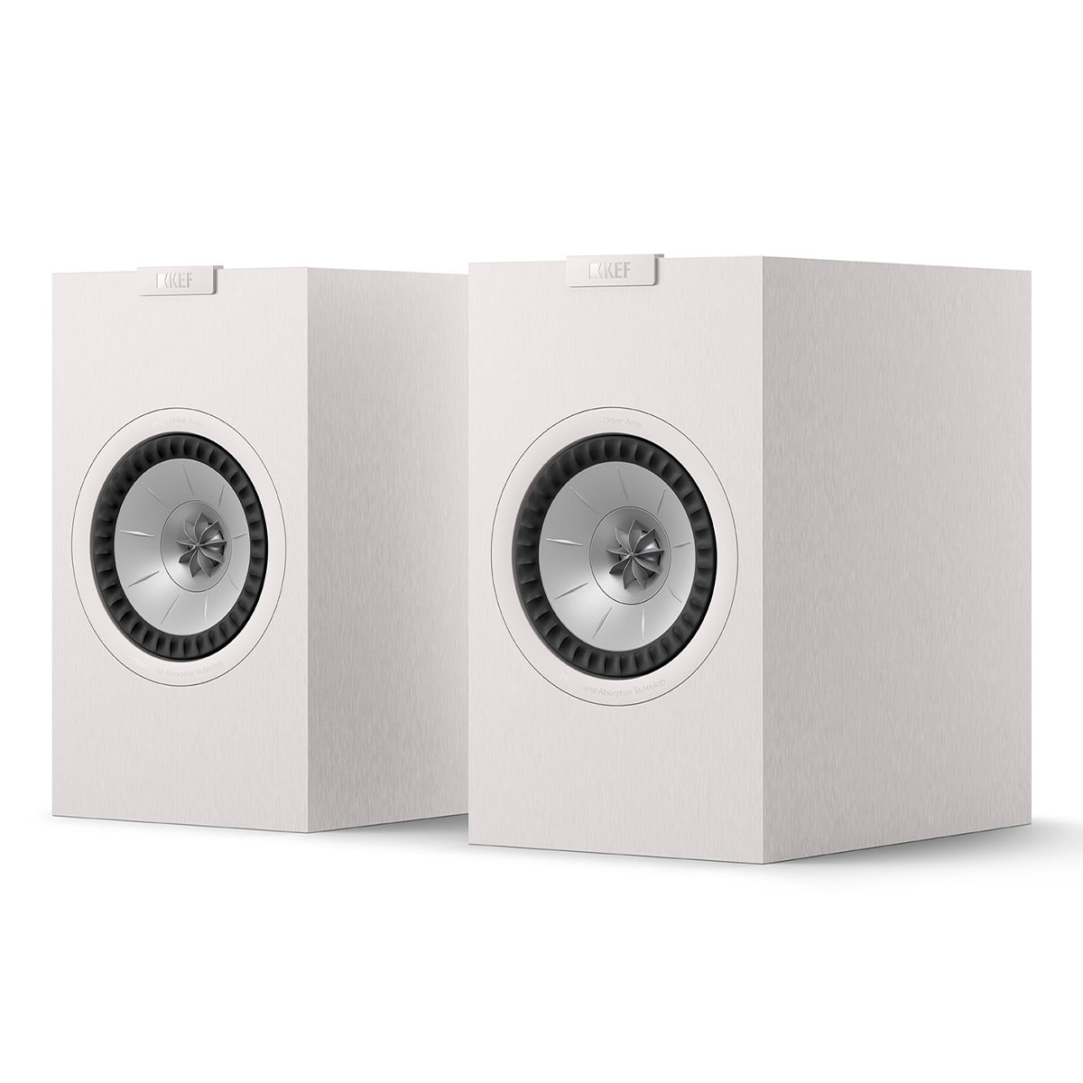 KEF Q1 Meta Bookshelf with Grille - Pair (White)