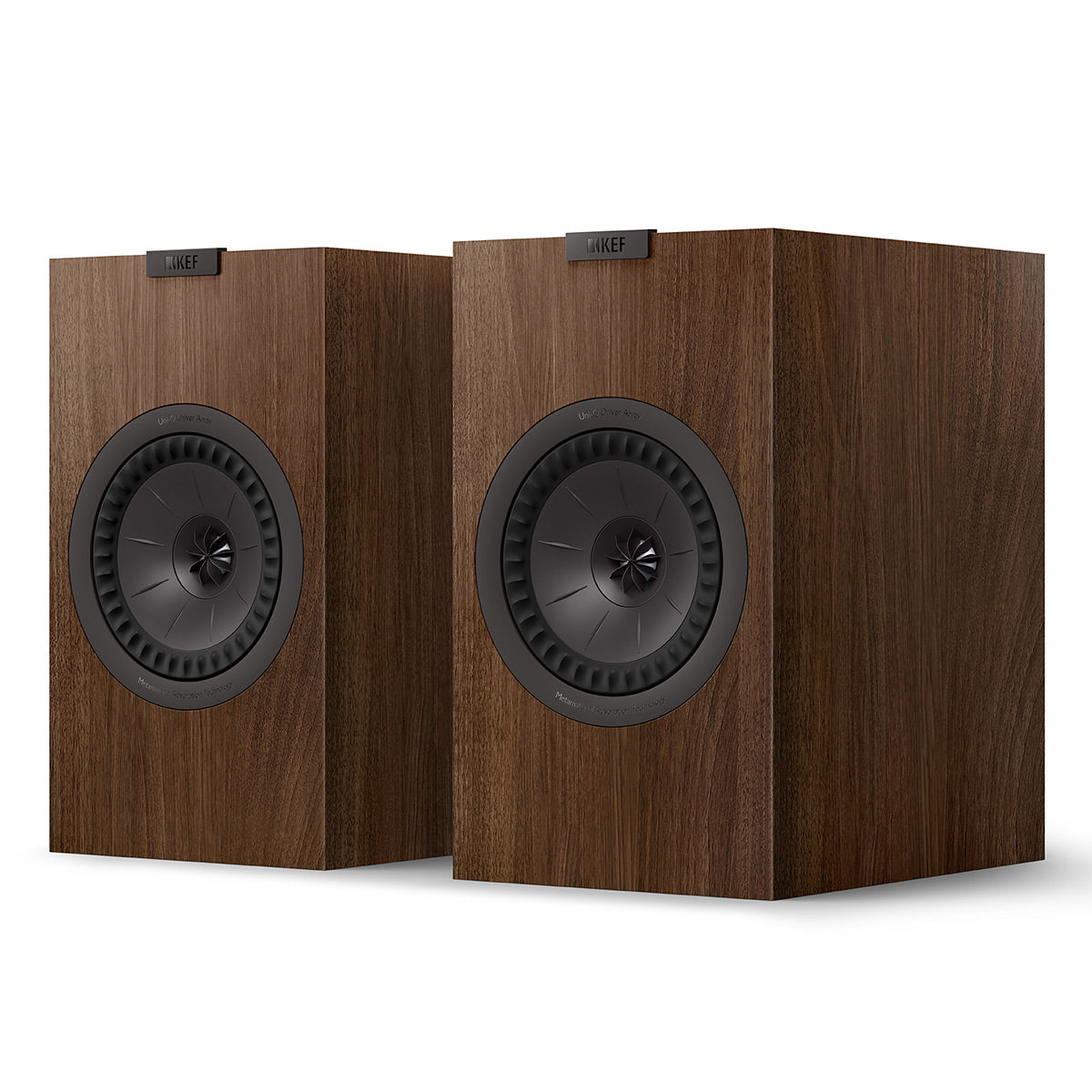 KEF Q3 Meta 2-Way Bookshelf Speakers - Pair (Walnut)