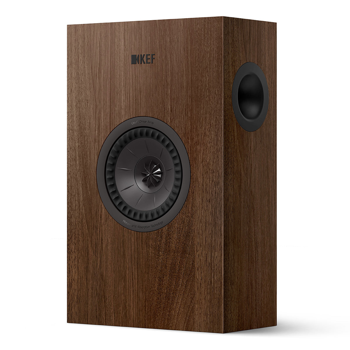 KEF Q4 Meta 2-Way On-Wall Speaker - Each (Walnut)