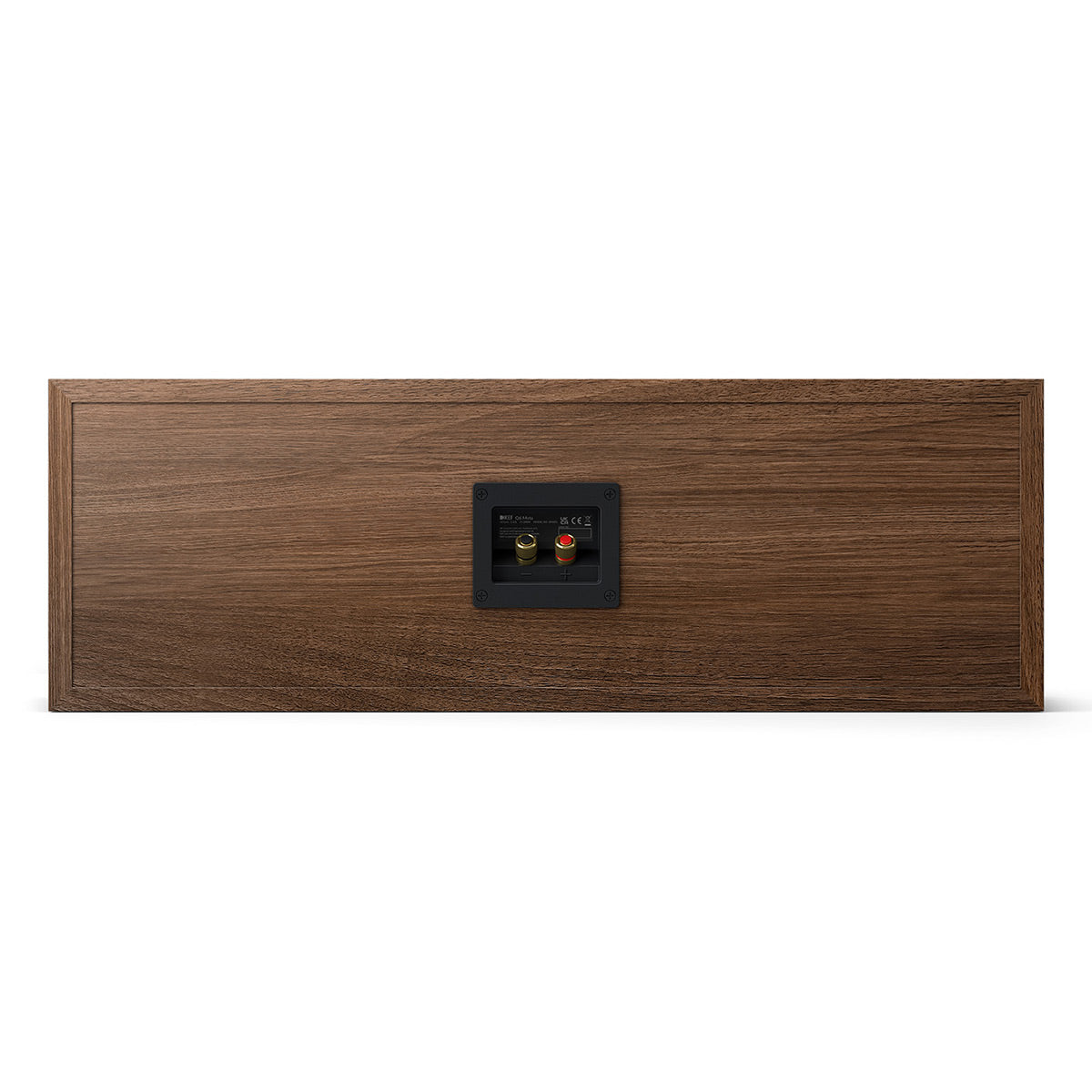 KEF Q6 Meta 3-Way LCR Center Channel Speaker (Walnut)