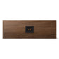 KEF Q6 Meta 3-Way LCR Center Channel Speaker (Walnut)