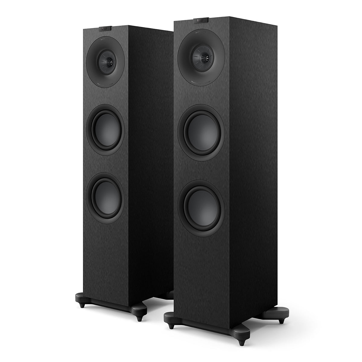 KEF Q7 Meta 3-Way Floorstanding Speaker - Pair (Black)