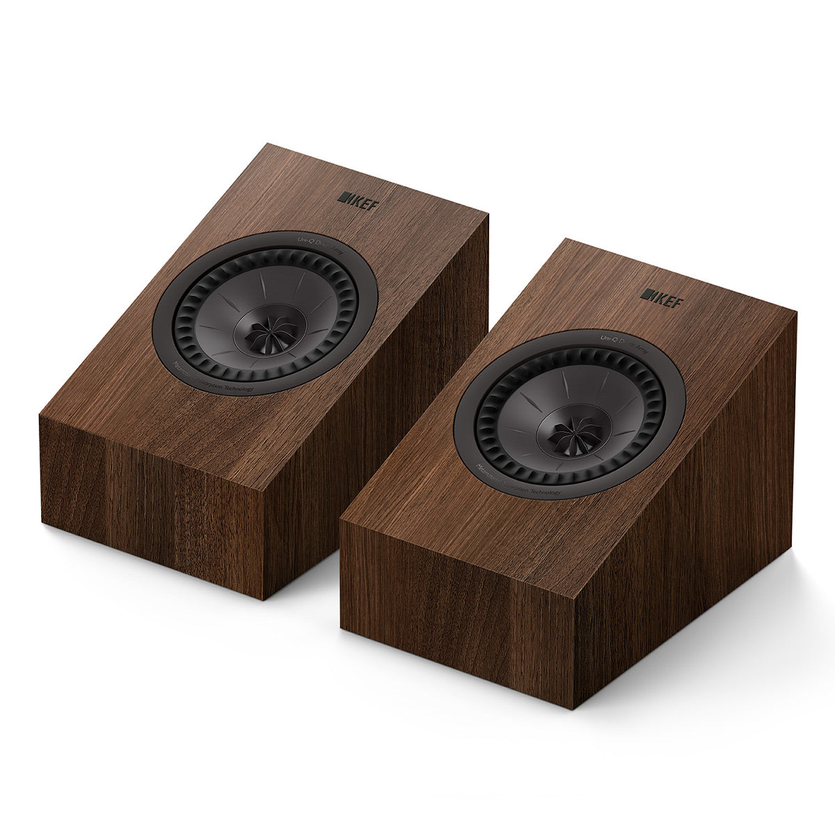 KEF Q8 Meta Dolby Atmos Surround Speakers - Pair (Walnut)