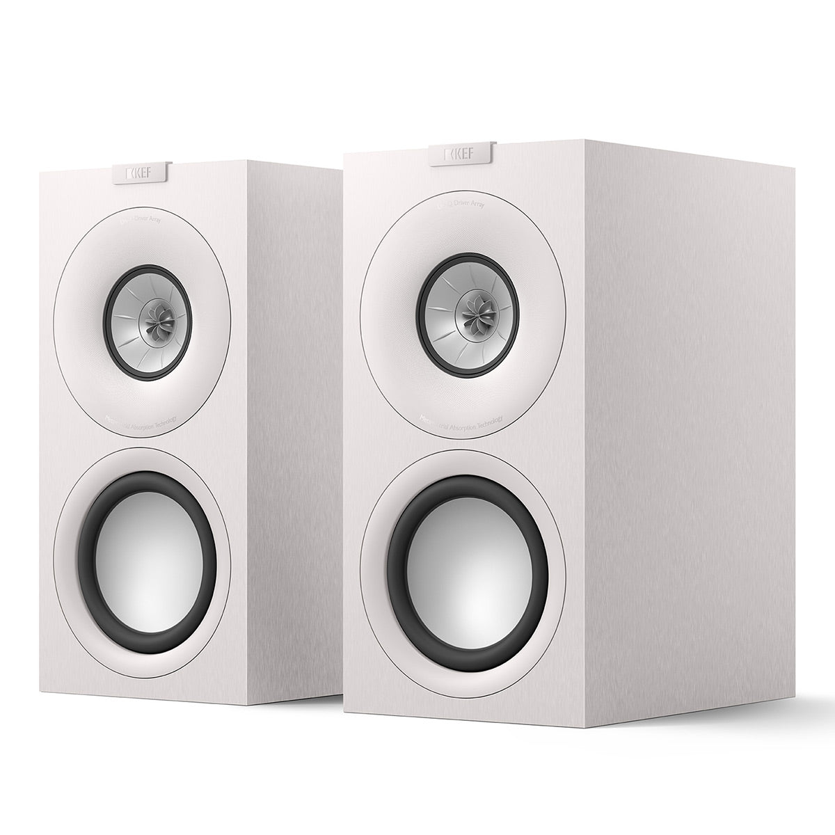 KEF Q Concerto Meta 3-Way Bookshelf Speakers - Pair (White)