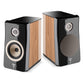 Focal Kanta No.1 2-Way Bookshelf Speaker - Pair (Black Lacquer/Walnut HG)