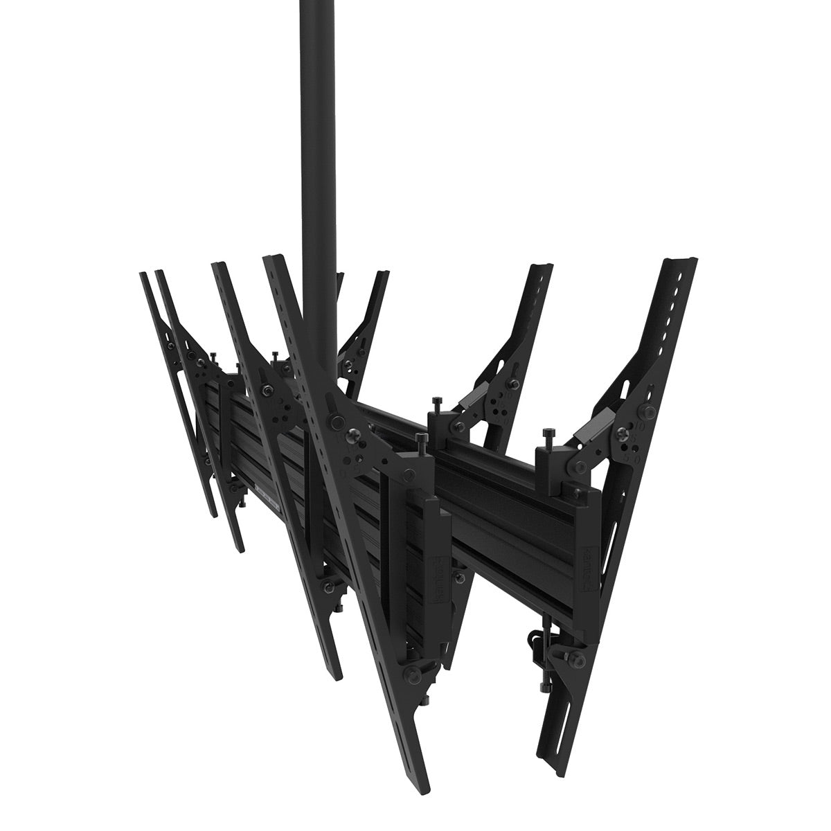 Kanto CM600B4B Back-to-Back Quad Screen TV Ceiling Mount for Four 40&rdquo; to 45&rdquo; TVs