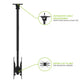 Kanto CM600BTB Back-to-Back Dual Screen TV Ceiling Mount for 40&rdquo; to 80&rdquo; TVs