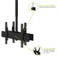 Kanto CM600BTB Back-to-Back Dual Screen TV Ceiling Mount for 40&rdquo; to 80&rdquo; TVs