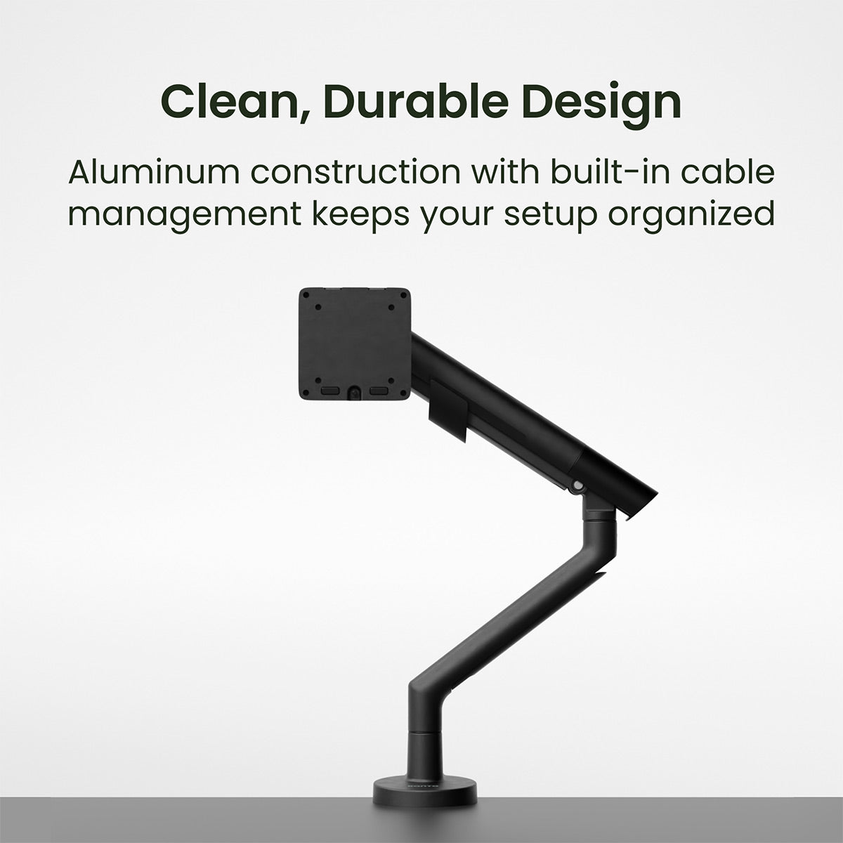 Kanto DM1 Single Monitor Desktop Mount for 17&rdquo; - 40&rdquo; Displays (Black)