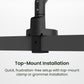 Kanto DM1 Single Monitor Desktop Mount for 17&rdquo; - 40&rdquo; Displays (Black)