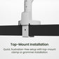 Kanto DM1W Single Monitor Desktop Mount for 17&rdquo; - 40&rdquo; Displays (White)