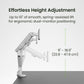 Kanto DM2W Dual Monitor Desktop Mount for 17&rdquo; - 35&rdquo; Displays (White)