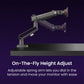Kanto DMG Heavy-Duty Desktop Gaming Monitor Arm for 32&rdquo; - 60&rdquo; Screens