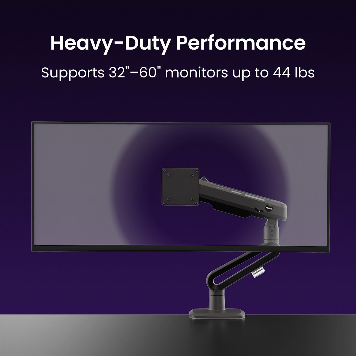 Kanto DMG Heavy-Duty Desktop Gaming Monitor Arm for 32&rdquo; - 60&rdquo; Screens