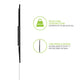 Kanto F6080 Fixed Low Profile TV Wall Mount for 55" - 120" TVs