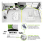 Kanto FMX3C Full Motion TV Wall Mount for 50" - 100" TVs