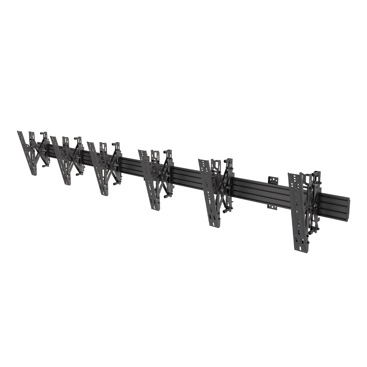 Kanto MBW31PT Menu Board Wall Mount System with Tilting Arms for 40" - 60" TVs (3 Screens)