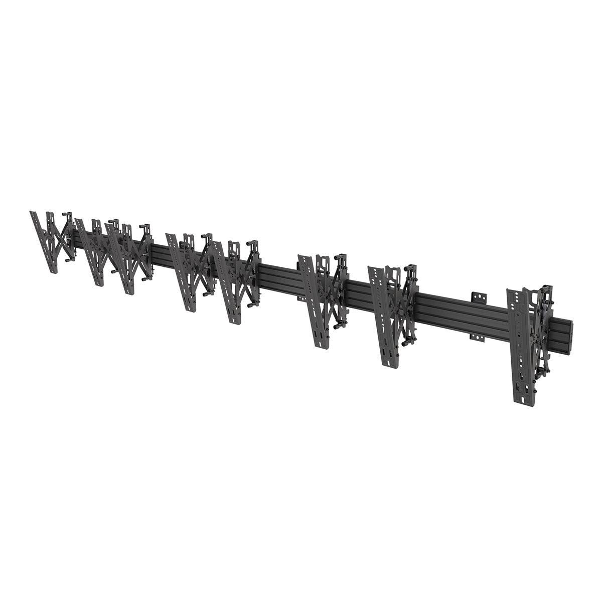 Kanto MBW41PT Menu Board Wall Mount System with Tilting Arms for 40" - 60" TVs (4 Screens)