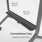 Kanto MTP90 Height Adjustable Rolling TV Stand for 55" - 90" TVs