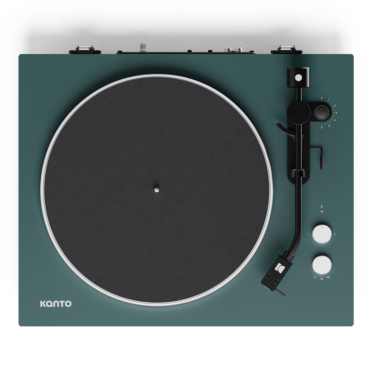 Kanto OBI3 Bluetooth 5.3 Turntable with Built-In Preamp (Matte Green)