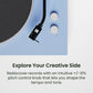 Kanto OBI3 Bluetooth 5.3 Turntable with Built-In Preamp (Matte Ice Blue)