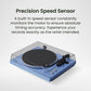 Kanto OBI3 Bluetooth 5.3 Turntable with Built-In Preamp (Matte Ice Blue)